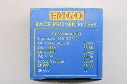 EMGO 10-85900, 16510-37440 Oil Filters Qty 2 NOS