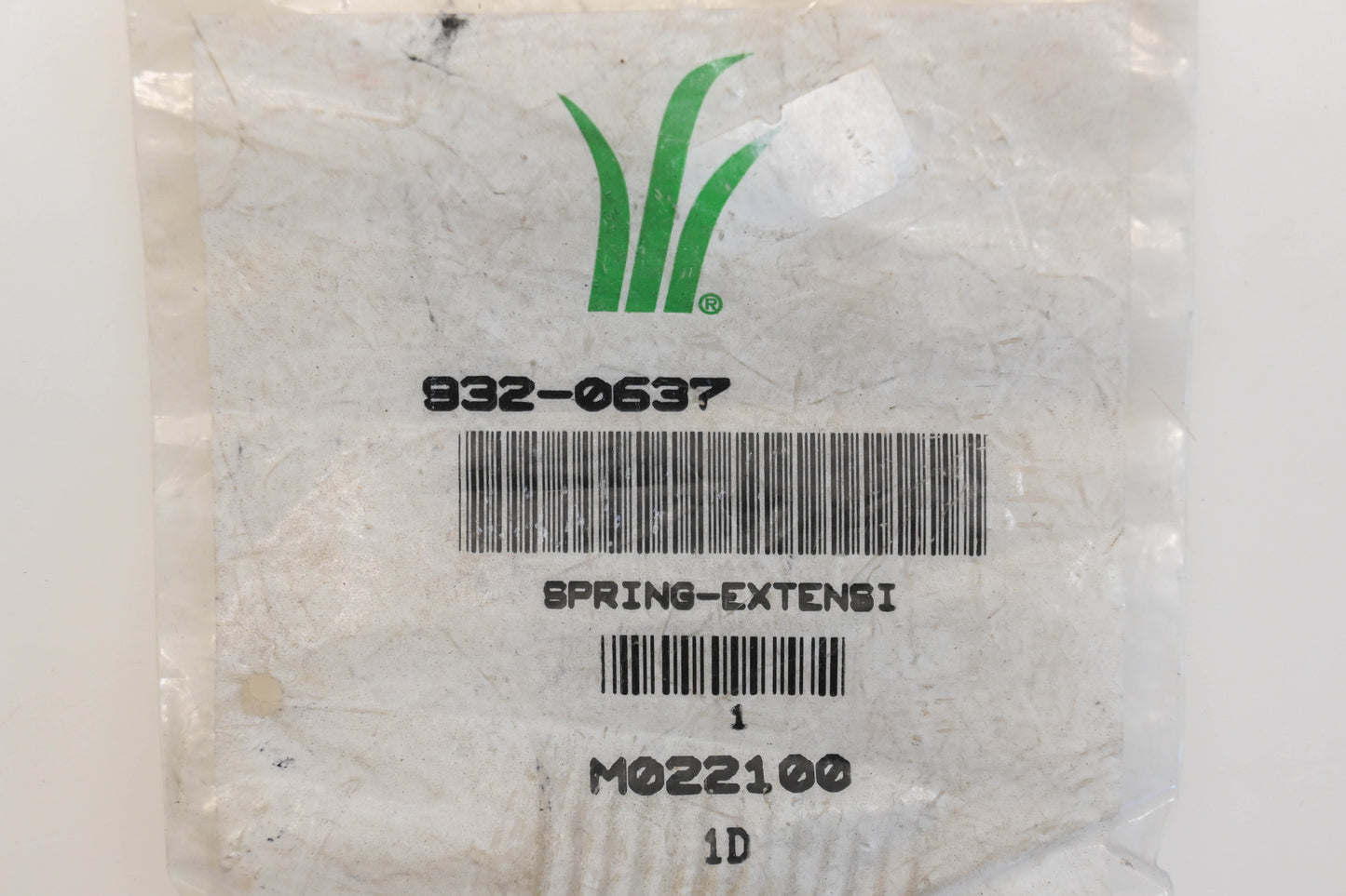 MTD 932-0637 3/4" x 3-15/16" Extension Spring NOS