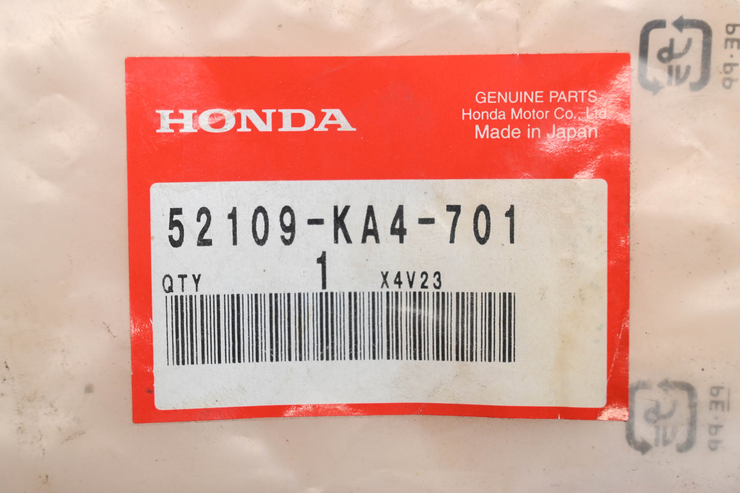New OEM Honda 52109-KA4-701 Pivot Thrust Bushing NOS