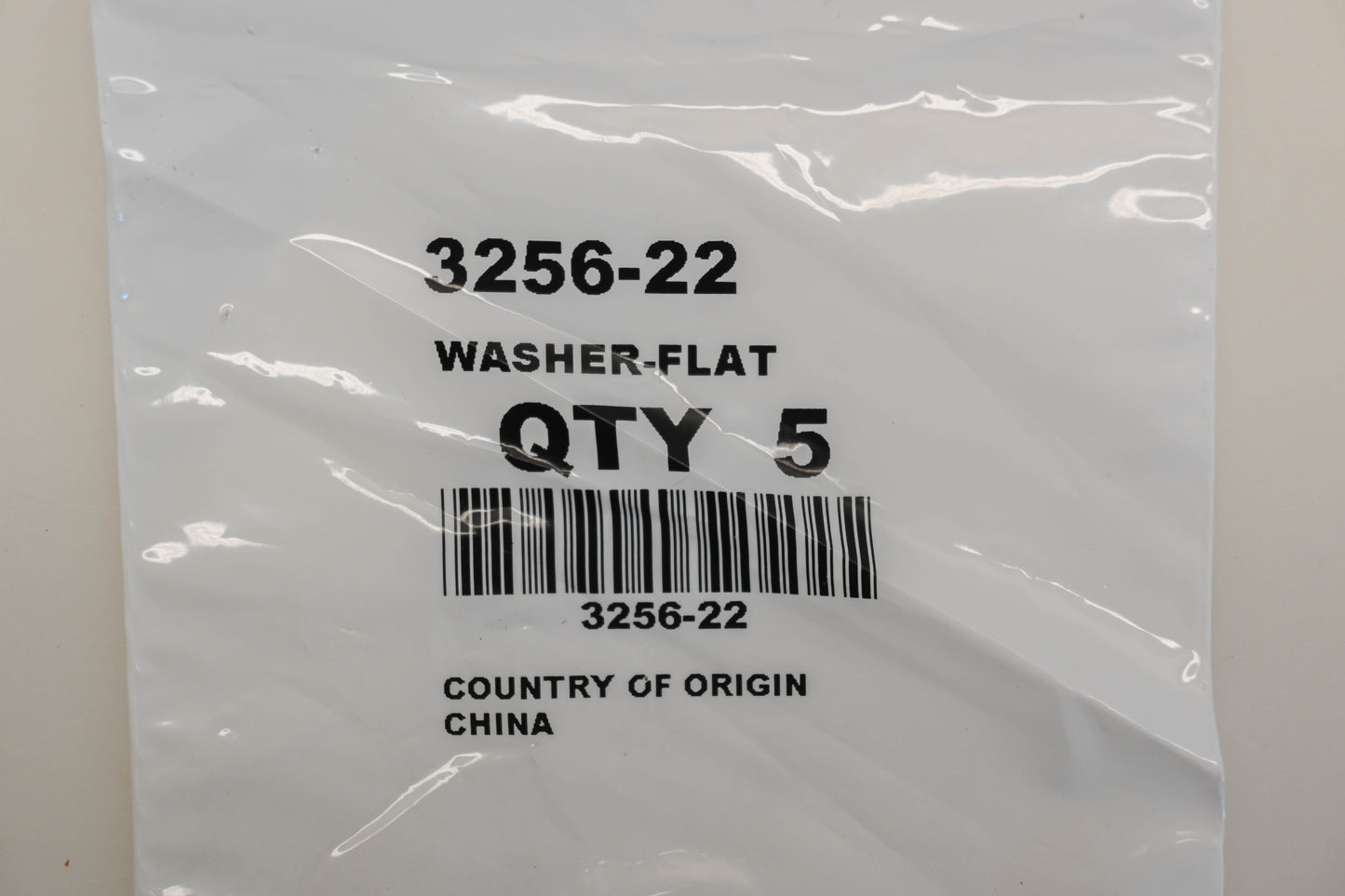 Toro 3256-22 9/32" x 5/8" x 1/16" Flat Washers Qty 5 NOS