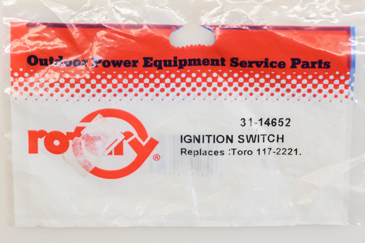 Rotary 31-14652, 117-2221, 137-4100 Ignition Switch NOS