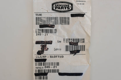 Toro 249-21 Slotted Clamp NOS