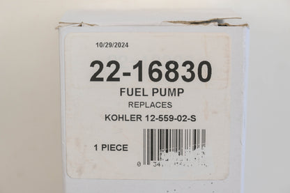 Rotary 22-16830, 12 559 02-S Fuel Pump Kit NOS