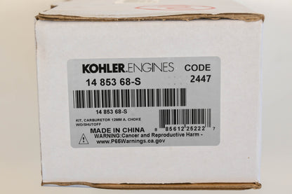 Kohler 14 853 68-S Carburetor Kit NOS