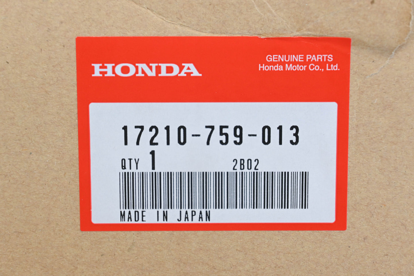 New OEM Honda 17210-759-013 Air Filter NOS