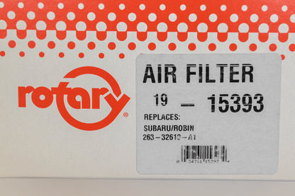 Rotary 19-15393, 263-32610-A1 Air Filter NOS