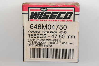 Wiseco 646M04750 47.5mm Piston Kit NOS