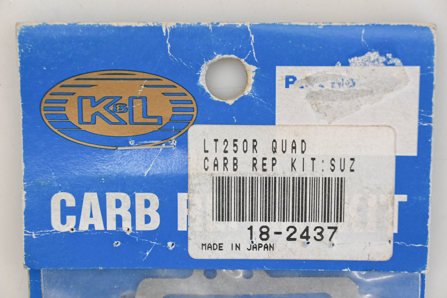 K&L 18-2437 LT250R Carburetor Repair Kit NOS