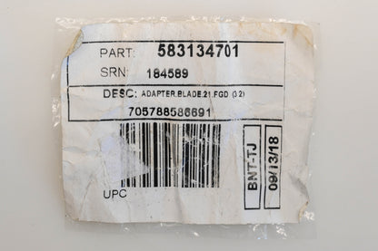 New OEM Husqvarna 583134701, 184589 Blade Adapter NOS