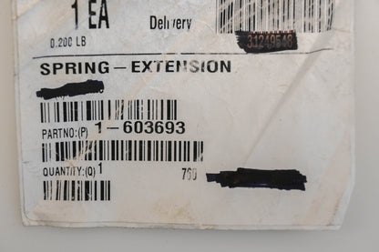 Toro 1-603693 1" x 7-3/16" Extension Spring NOS
