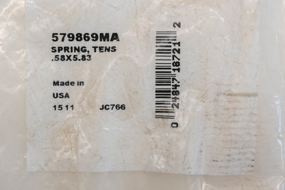 New OEM Briggs & Stratton 579869MA Tension Spring NOS