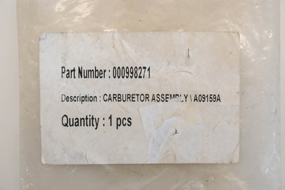 Aftermarket 000998271, A09159A Carburetor NOS
