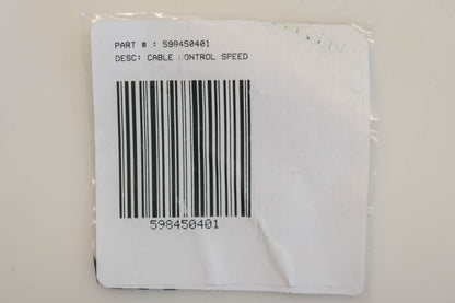 New OEM Husqvarna 598450401 Speed Control Cable NOS