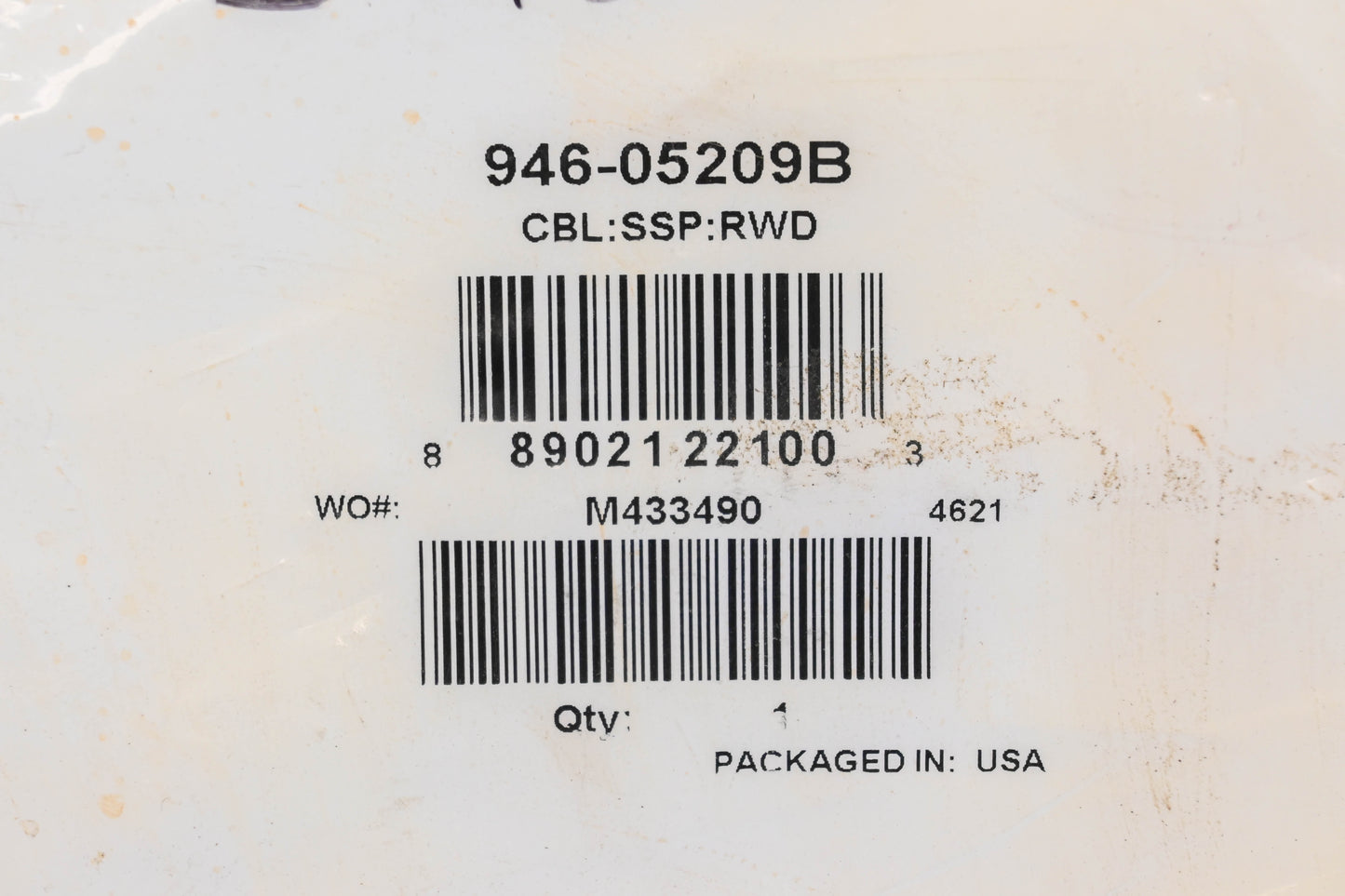 MTD 946-05209B Speed Control Cable NOS