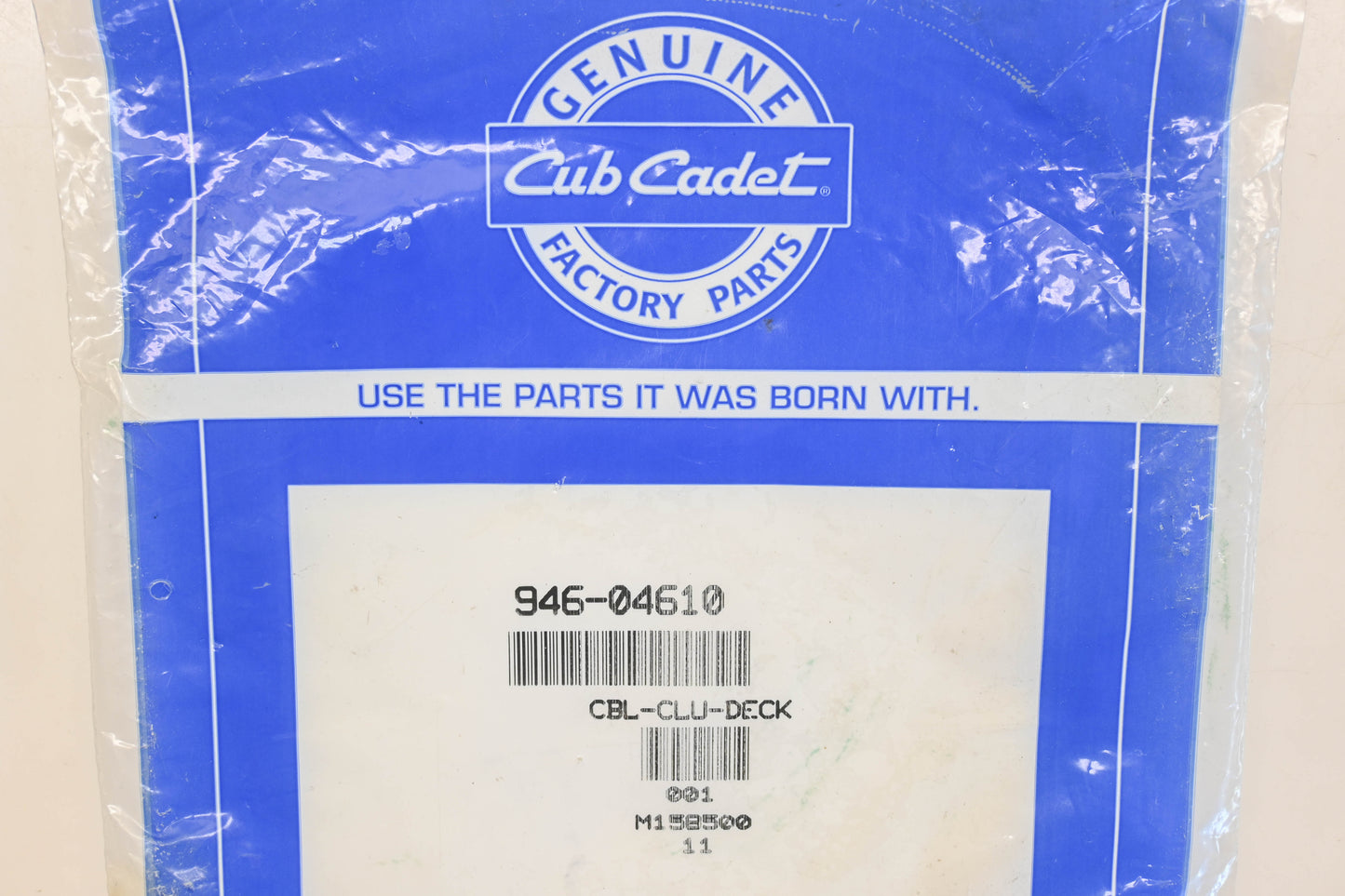 Cub Cadet 946-04610 Deck Control Cable NOS