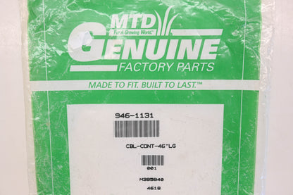 MTD 946-1131 46" Control Cable NOS