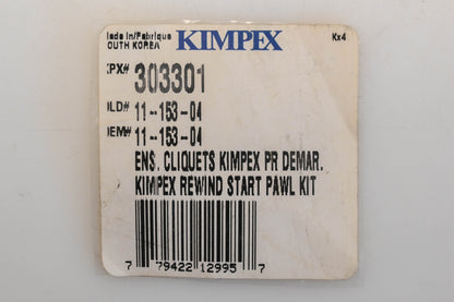Kimpex 303301, 11-153-04 Starter Pawl Kit NOS