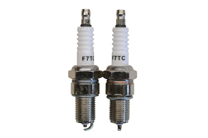 Aftermarket F7TC Spark Plugs Qty 2 NOS