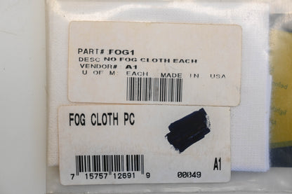 Smith FOG1, A1 Anti-Fog Cloth Kit Qty 7 NOS