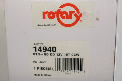 Rotary 26-14940, 19169N Starter Assembly NOS