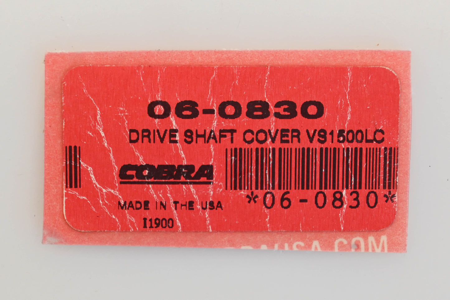 Cobra 06-0830, VS1500LC Drive Shaft Cover NOS
