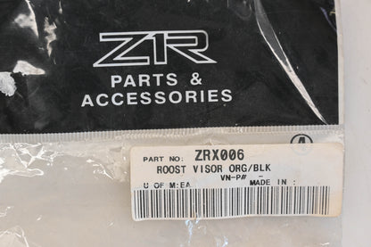 Z1R ZRX006 Orange/Black Roost Visor NOS