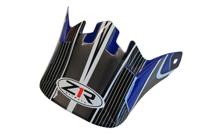 Z1R ZRX000 Blue/Black Roost Visor NOS