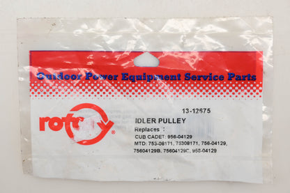 Rotary 13-12675, 956-04129, 753-08171 3/4" x 4-7/8" x 3/8" Idler Pulley NOS