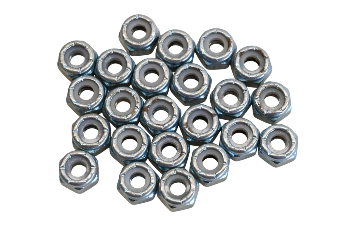 Aftermarket AZ004A-11 #10-24 Nylon Lock Nuts Qty 23 NOS