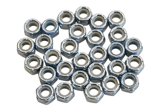 Aftermarket AZ004A-13 5/16" x 18 Nylon Lock Nuts Qty 29 NOS