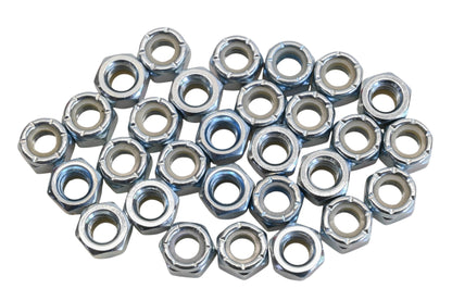 Aftermarket AZ004A-13 5/16" x 18 Nylon Lock Nuts Qty 29 NOS