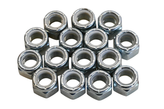 Aftermarket AZ004A-14 3/8" x 16 Nylon Lock Nuts Qty 15 NOS