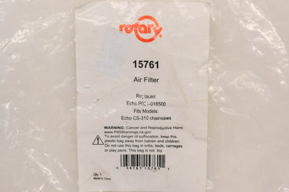 Rotary 39-15761, P021016500 Air Filter NOS