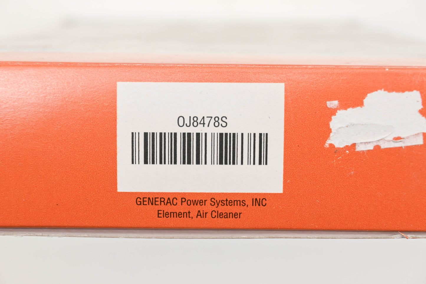 Generac 0J8478S Air Filter NOS