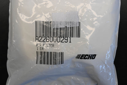New OEM Echo A226000291 Air Filter NOS
