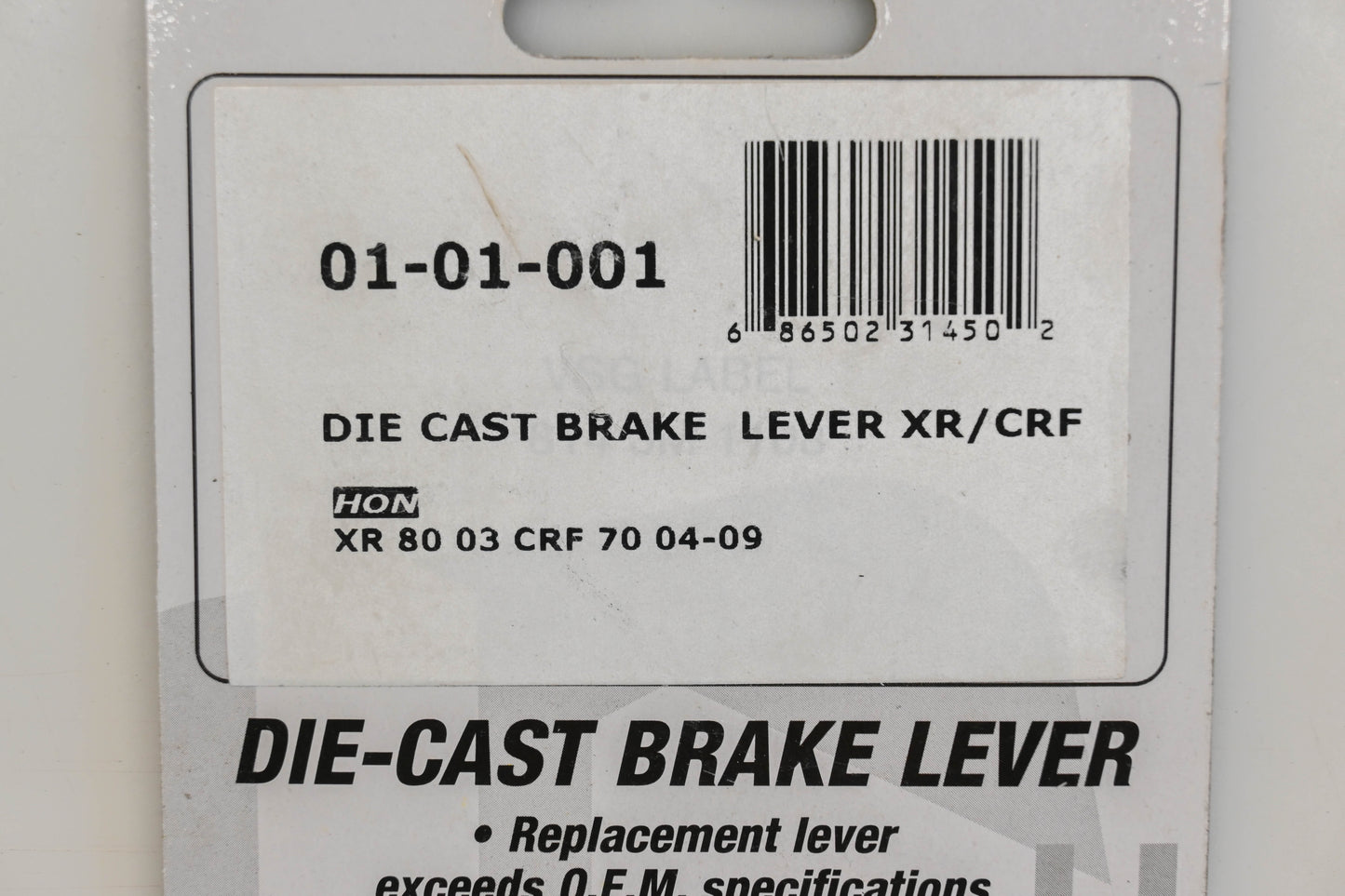 Sunline 01-01-001 Die Cast Brake Lever NOS