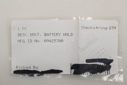 Ariens 09425700 Battery Hold Down Bracket NOS
