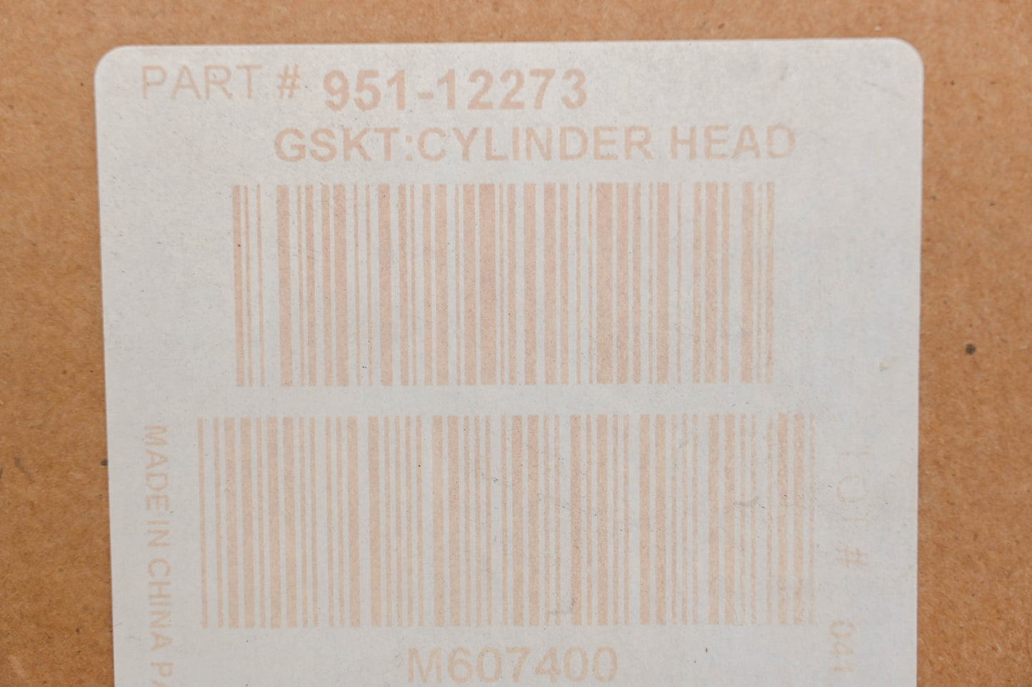 MTD 951-12273 Head Gasket NOS