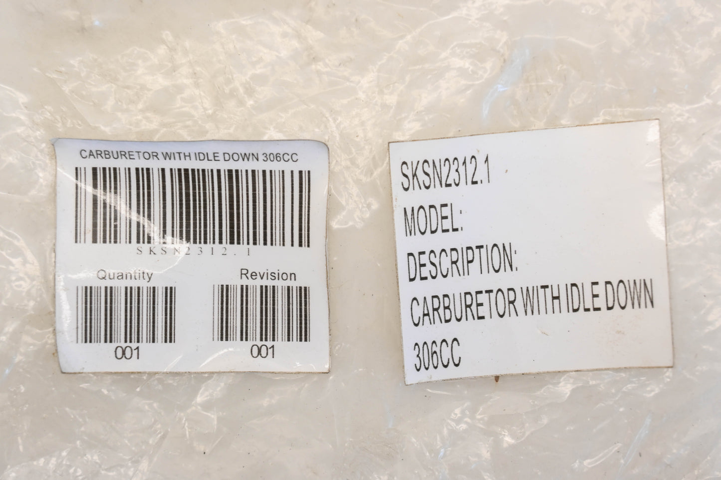 Aftermarket SKSN2312.1 Carburetor