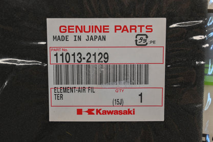 New OEM Kawasaki 11013-2129 Air Filter NOS