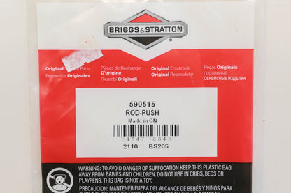 New OEM Briggs & Stratton 590515 Push-Rod NOS
