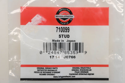New OEM Briggs & Stratton 710099 Studs Qty 2 NOS