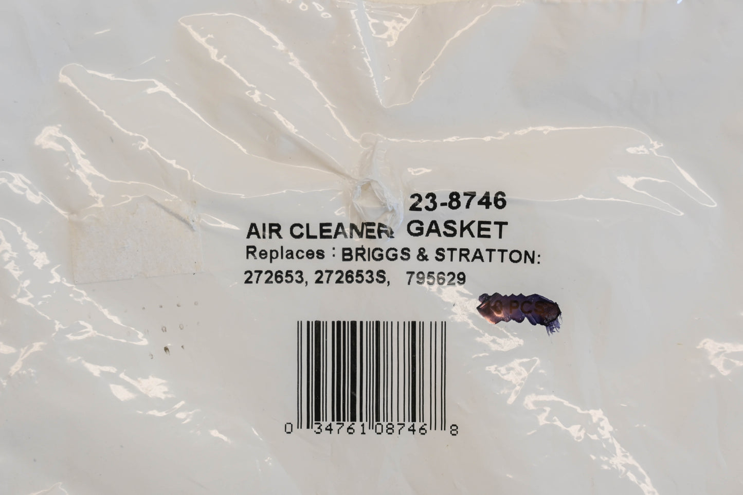 Rotary 23-8746, 272653, 272653S Air Cleaner Gaskets Qty 8 NOS