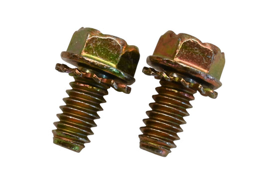 New OEM Tecumseh 30063 1/4"-20 x 1/2" Screws & Lock Washer Qty 2 NOS