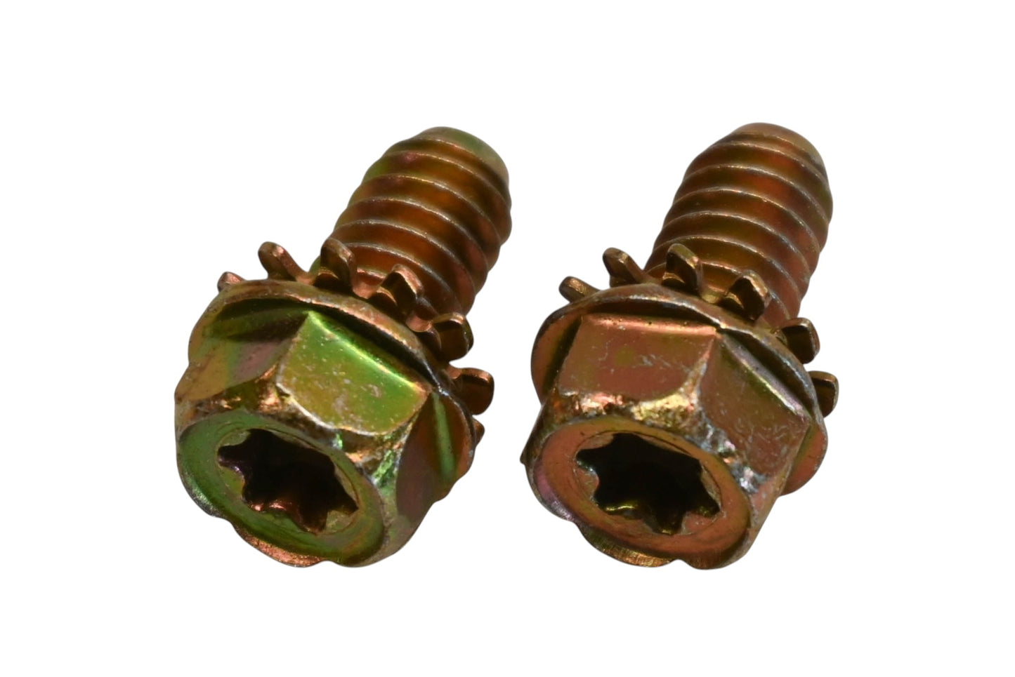 New OEM Tecumseh 30063 1/4"-20 x 1/2" Screws & Lock Washer Qty 2 NOS