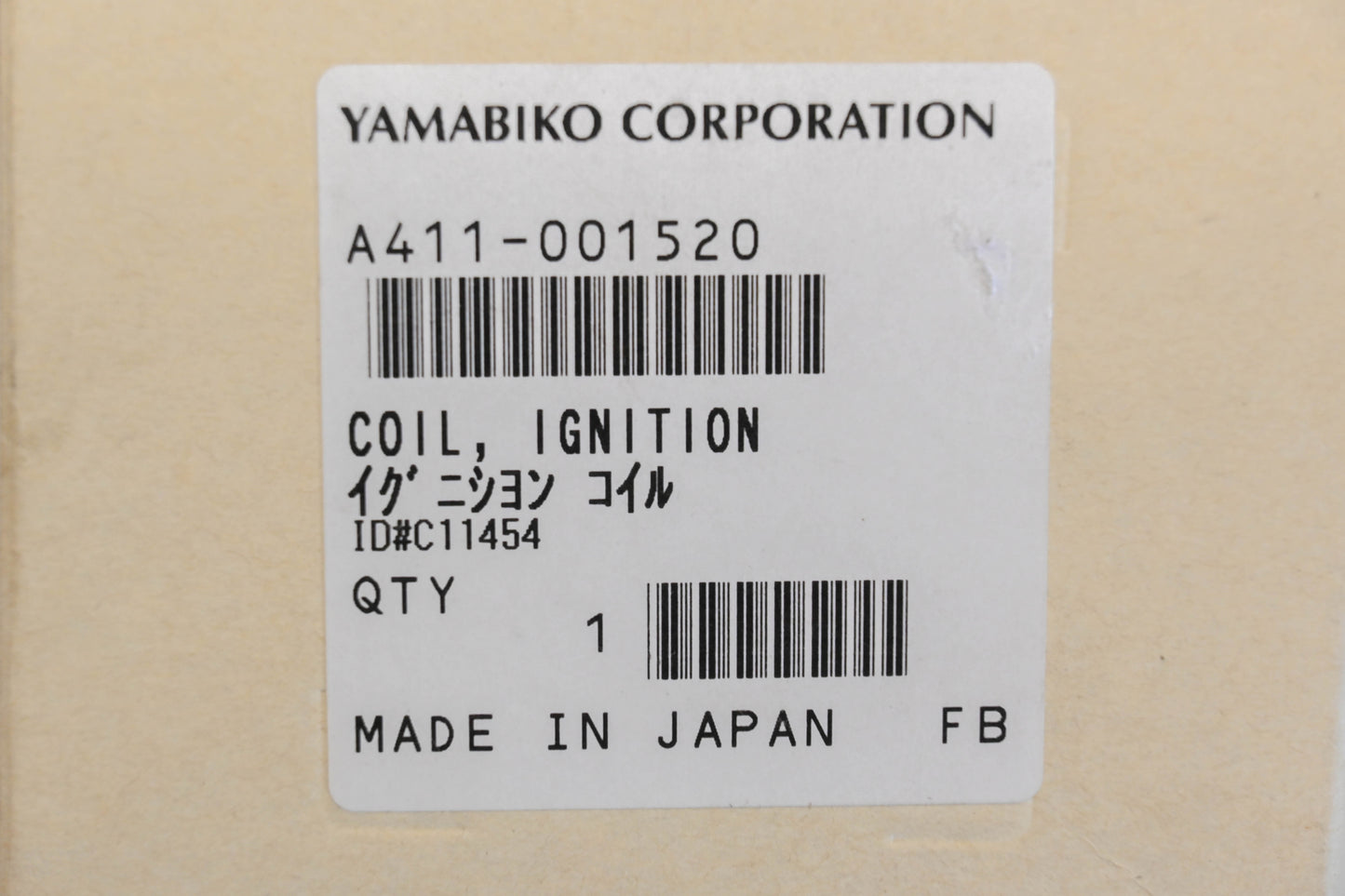 Yamabiko Corporation A411-001520 Ignition Coil NOS