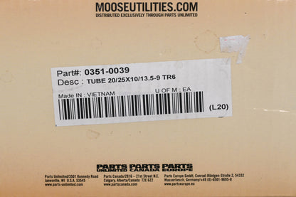Moose Utility 0351-0039 20/25 x 10/13.5-9 TR6 Inner Tube NOS