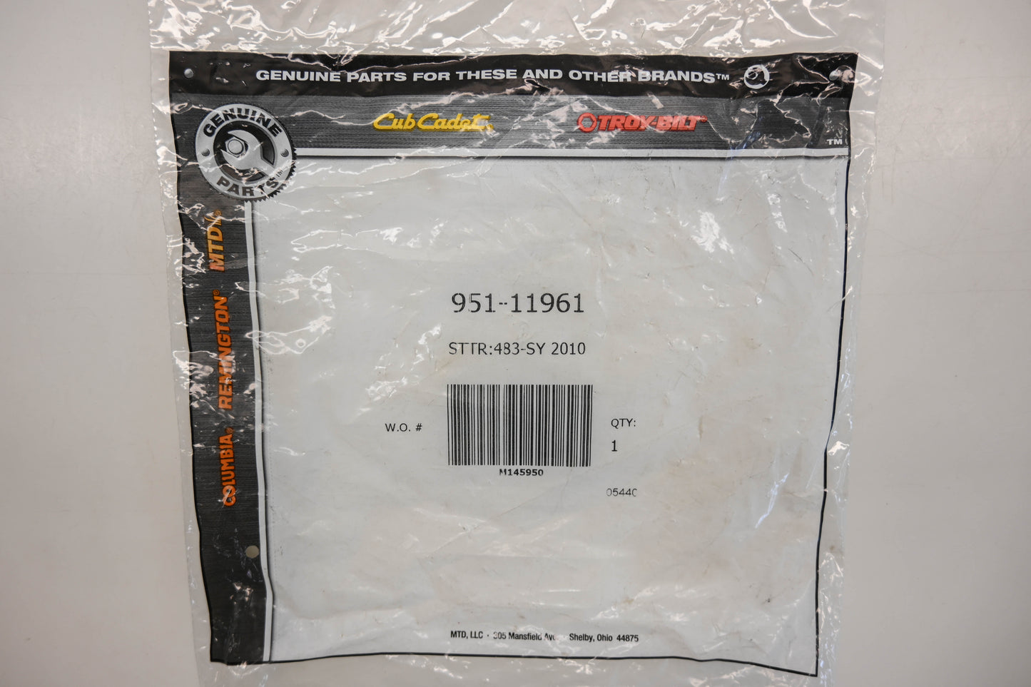 MTD 951-11961 Stator Assembly NOS