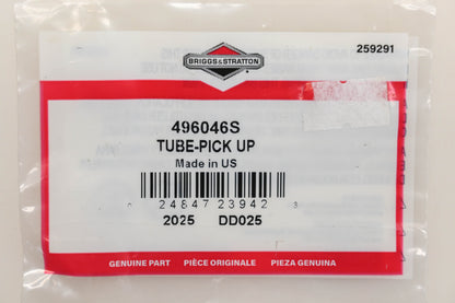 New OEM Briggs & Stratton 496046S Fuel Pick-Up Tubes Qty 2 NOS