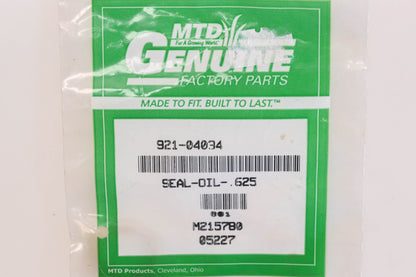 MTD 921-04034 Oil Seal NOS
